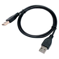 Кабель Cablexpert USB2.0 (m)-USB2.0 (m) 1м черный