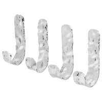 Крючки Рыжий кот ICE клеевая основа 7х2х3см 4шт.