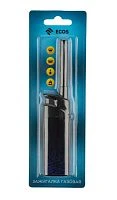 Зажигалка газовая Ecos 089С черный (1/30/120)