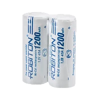 Аккумулятор ROBITON 1200NC4/5A SR2, в упак 50 шт (2/50/400)