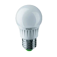 Лампа светодиодная Navigator G45 E14 9W 2700К 220-240V шар (1/10/100)