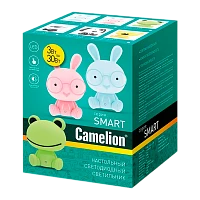 Светильник настольный Camelion KD-892 3W 1LED IP20 на основании сенс. 1.0м голубой (1/12)