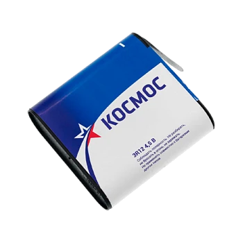 Батарейка Космос 3R12 Shrink 1 Zinc Carbon 4.5V (1/12/144)