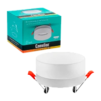 Светильник потолочный Camelion LGX53-01 16W 230V GX53 IP20 встраиваемый белый (1/50)