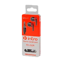 Наушники внутриканальные Intro RX-260R красный