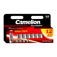 Батарейка Camelion Plus LR6 AA BL12 Alkaline 1.5V (12/144/576)