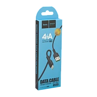 Кабель HOCO X33 USB (m)-microUSB (m) 1м 4.0A ПВХ черный (1/33/330)