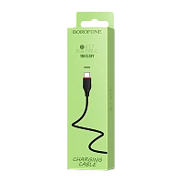 Кабель Borofone BX17 USB (m)-Type-C (m) 1м 3.0A ПВХ черный (1/648)