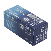 Батарейка Renata 364 (SR621SW) Silver Oxide 1.55V (1/10/100)