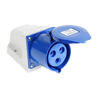 Розетка Smartbuy стационарная наружная 123 2Р+РЕ 32А 220В IP44