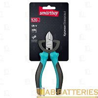 Кусачки (бокорезы) 120мм, мини, 2х-комп. рукоятка, СR-V сталь, HRC>51, Smartbuy Tools/120