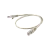 Патч-корд GoPower RJ-45 (m)-RJ-45 (m) 0.5м кат.5е ПВХ 26AWG CCA серый Premium Zip-Lock c подвесом