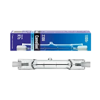 Лампа галогенная Camelion R7s 100W 220V трубка J78 прозрачная (1/50/500)