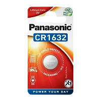 Батарейка Panasonic Power Cells CR1632 BL1 Lithium 3V (1/12)