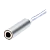 Переходник AUX Atcom AT2809 Type-C (m)-Jack 3.5mm (f) серебряный (1/600)