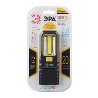 Фонарь туристический ЭРА RB-704 Практик 2.5W COB от батареек желтый