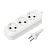 Удлинитель Smartbuy 3р.Б/З 10A 5.0м белый (1/40)