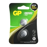 Батарейка GP CR2032 BL2 Lithium 3V (2/20/1200)