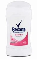 Дезодорант женский Rexona Biorythm стик 40мл (1/6)