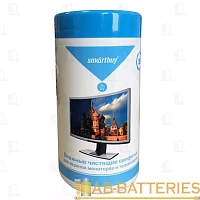 Влажные салфетки Smartbuy 100шт. для экранов туба (1/6)