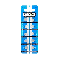 Батарейка Трофи G7/LR926/LR57/395A/195 BL10 Alkaline 1.55V (10/200/1600)