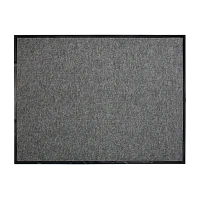 Коврик придверный VORTEX "TRIP" 90х120см ребристый серый (1/8)