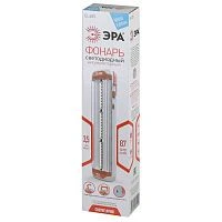 Фонарь туристический ЭРА EL60S 5W 60+27SMD от аккумулятора белый