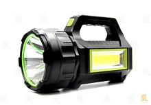 Фонарь туристический Без бренда T93 10W COB от аккумулятора 3 режима черный