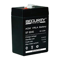 Аккумулятор свинцово-кислотный Security Force SF 6045 6V 4.5Ah (1/20)