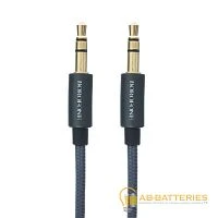 Кабель AUX Borofone BL3 Jack 3.5mm (m)-Jack 3.5mm (m) 1м нейлон серый (1/50/200)