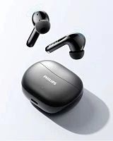 Наушники внутриканальные Philips TAT1320 bluetooth 6.0 с микр. Type-C черный (1/60)