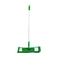 Швабра для пола Рыжий кот 120см телескопическая с насадкой из микрофибры MopM4 «Лапша» SP (1/24)