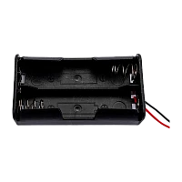 Батареечный отсек ET BH-18650 2S1P-L с лужеными контактами (1/2/100)