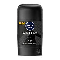 Дезодорант мужской Nivea Ultra стик 50мл (1/15)