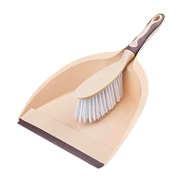 Щетка для пола Leonord DUST с совком бежевый (1/12)