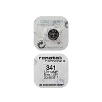 Батарейка Renata 341 (SR714SW) BL10 Silver Oxide 1.55V (10/100)
