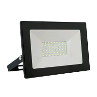 Прожектор светодиодный Ultraflash LFL-5001 50W 230V IP65 6500К холодный черный (1/20)