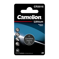 Батарейка Camelion CR2016 BL1 Lithium 3V годен до 10.2023 г. (1/10/1800)