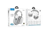 Наушники полноразмерные HOCO W52 bluetooth 5.4 с микр. серебряный (1/40) 