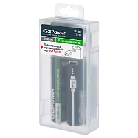 Аккумулятор Li-ion GoPower ICR18650 БОКС2 3.7V 2500mAh Type-C (2/20/240)