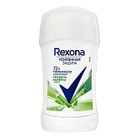 Дезодорант женский Rexona Алоэ Вера и Свежесть Бамбука стик 45г (1/6)