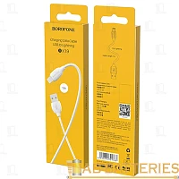 Кабель Borofone BX19 Lightning (m)-Type-C (m) 1м 20W силикон белый (1/360)