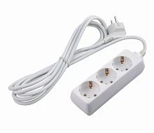 Удлинитель ЭРА U 3р.С/З 10A 1.5м белый