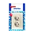 Розетка Smartbuy 2-местная без заземления 10А бежевая "Венера"