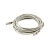 Патч-корд GoPower RJ-45 (m)-RJ-45 (m) 5.0м кат.5е ПВХ 26AWG CCA серый в пакете (1/50)