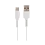Кабель GoPower GP21T USB (m)-Type-C (m) 1.0м 3.0A 27W силикон белый (1/200/800)