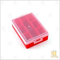 Контейнер на 7 секций красный