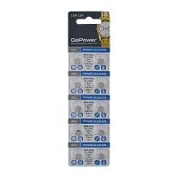 Батарейка GoPower G1/LR621/LR60/364A/164 BL10 Щелочная 1.5V отрывные (10/100/3600)
