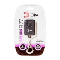 Фонарь брелок ЭРА B27 0.5W 3LED от солнечной батареи черный (1/24/240)