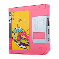 Внешний аккумулятор Remax RPP-17 Floppy Disk 5000mAh 1.5A 1USB розовый